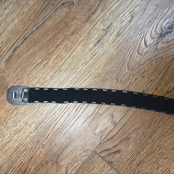 Vintage Silver Western Concho Style Stretch Elastic Belt Moto Boho Womens S/M - Picture 9 of 10